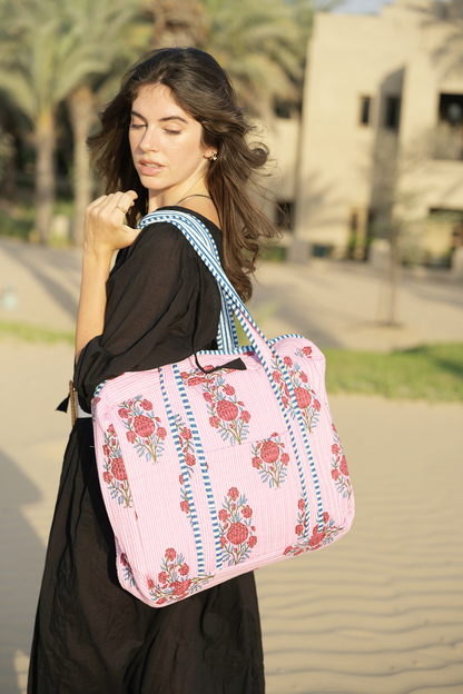 Kamini Tote - Rose Petal