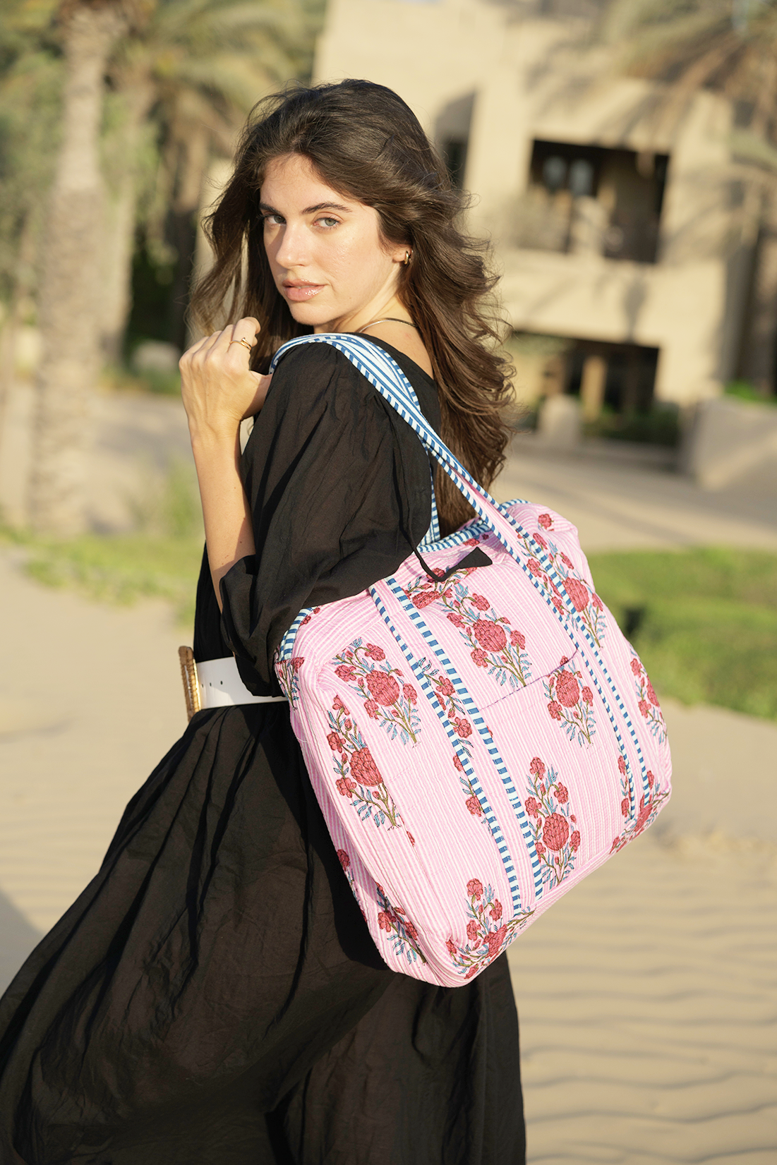 Kamini Tote - Rose Petal