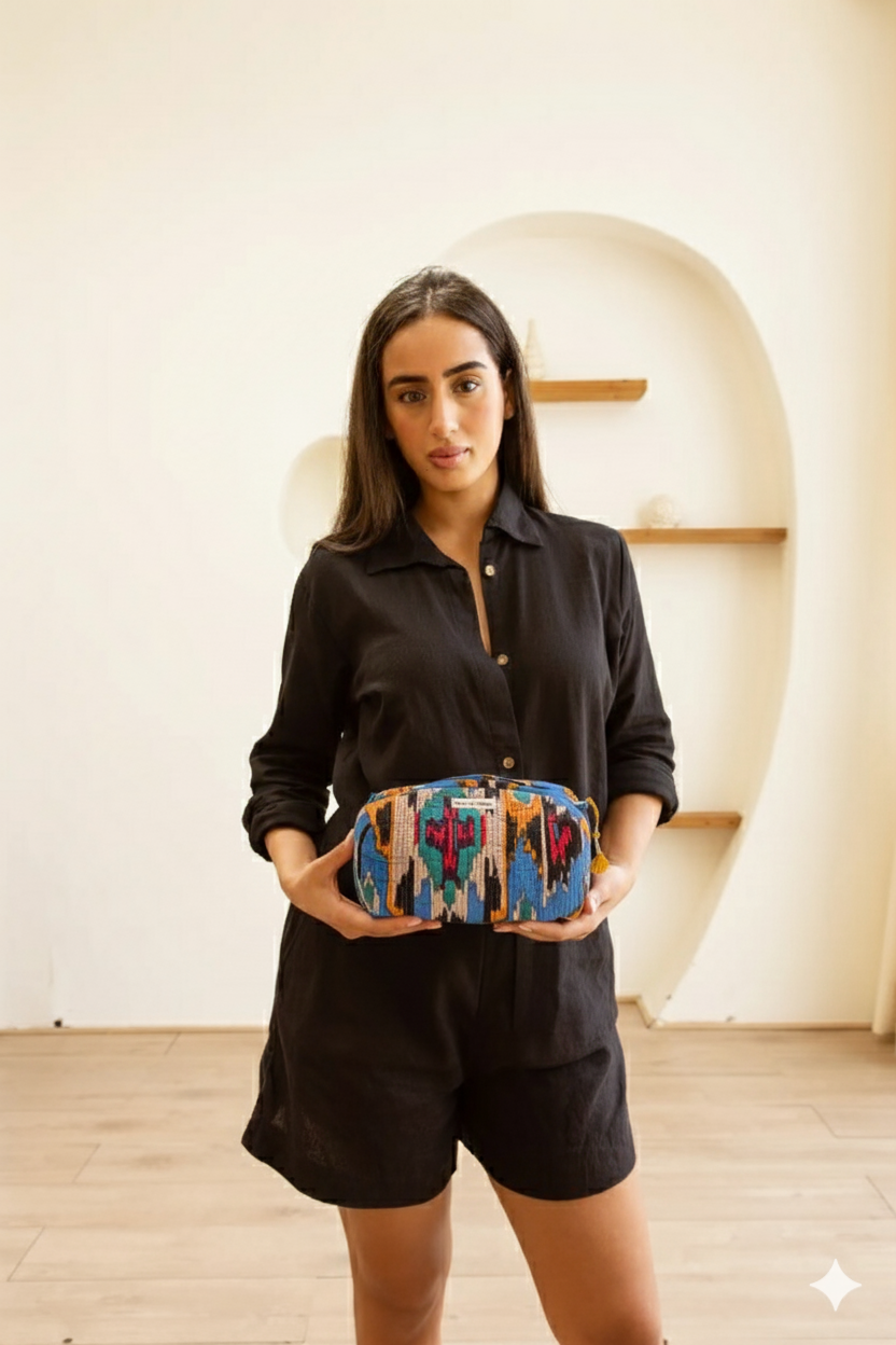 Makeup Bag Mystic Ikat