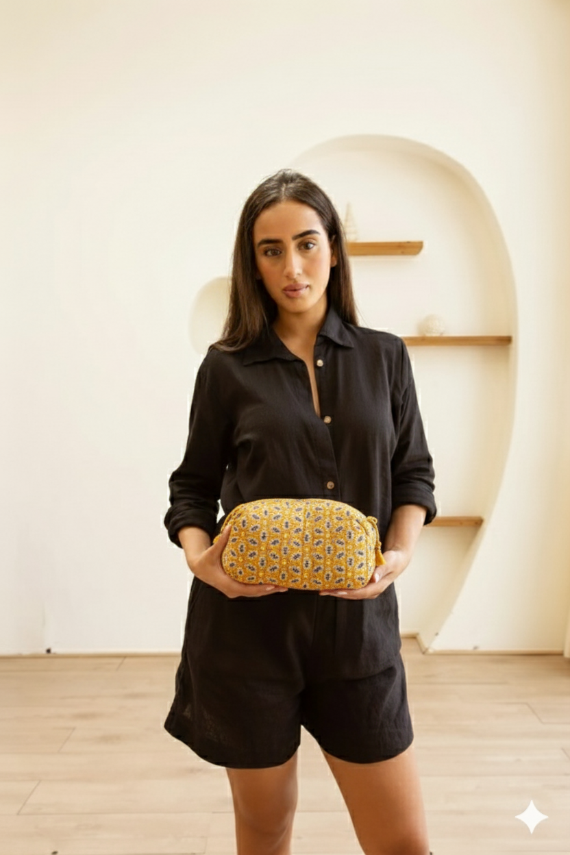 Makeup Bag Midnight Orchid