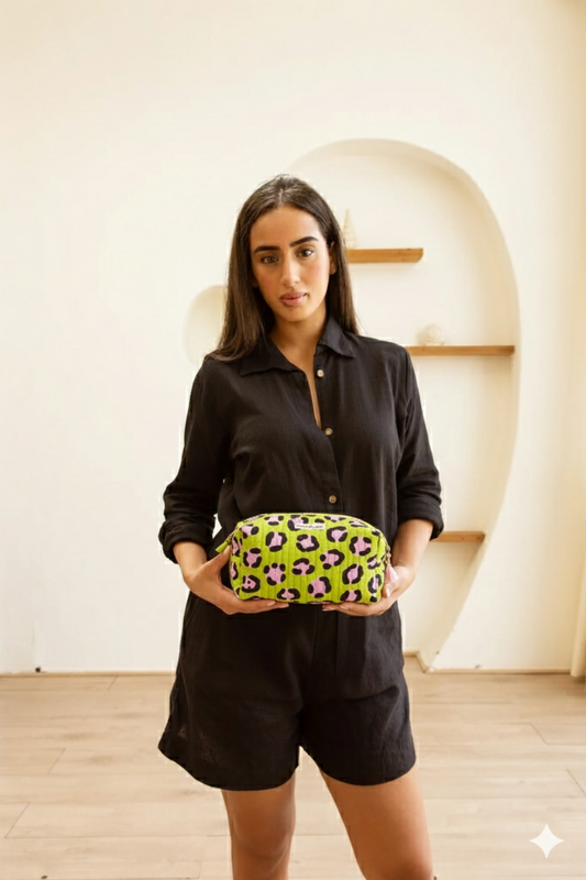 Makeup Bag Neon Panthera