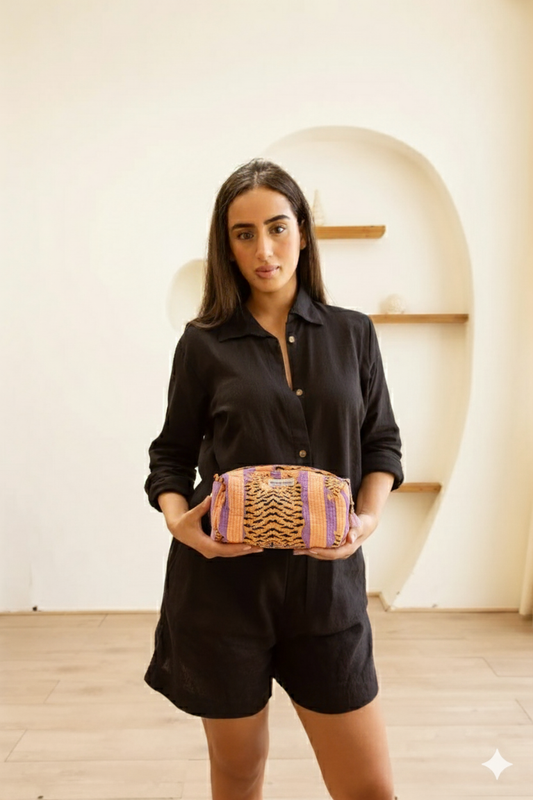 Makeup Bag Sunset Tigress