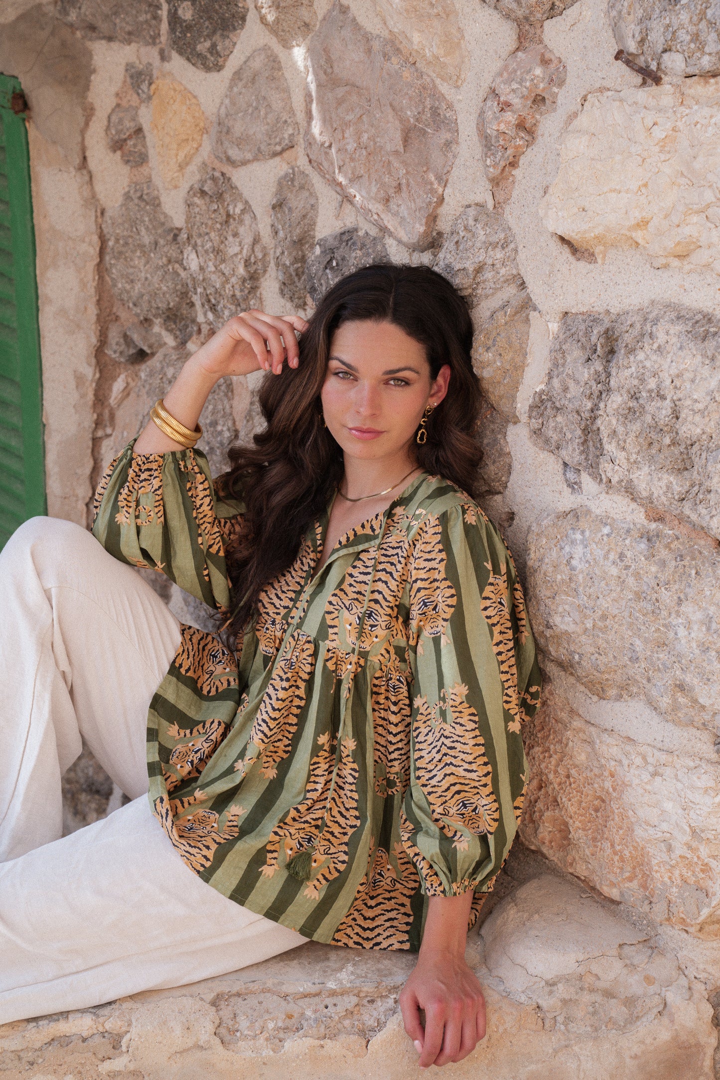 Meera Blouse - Tigress Vine