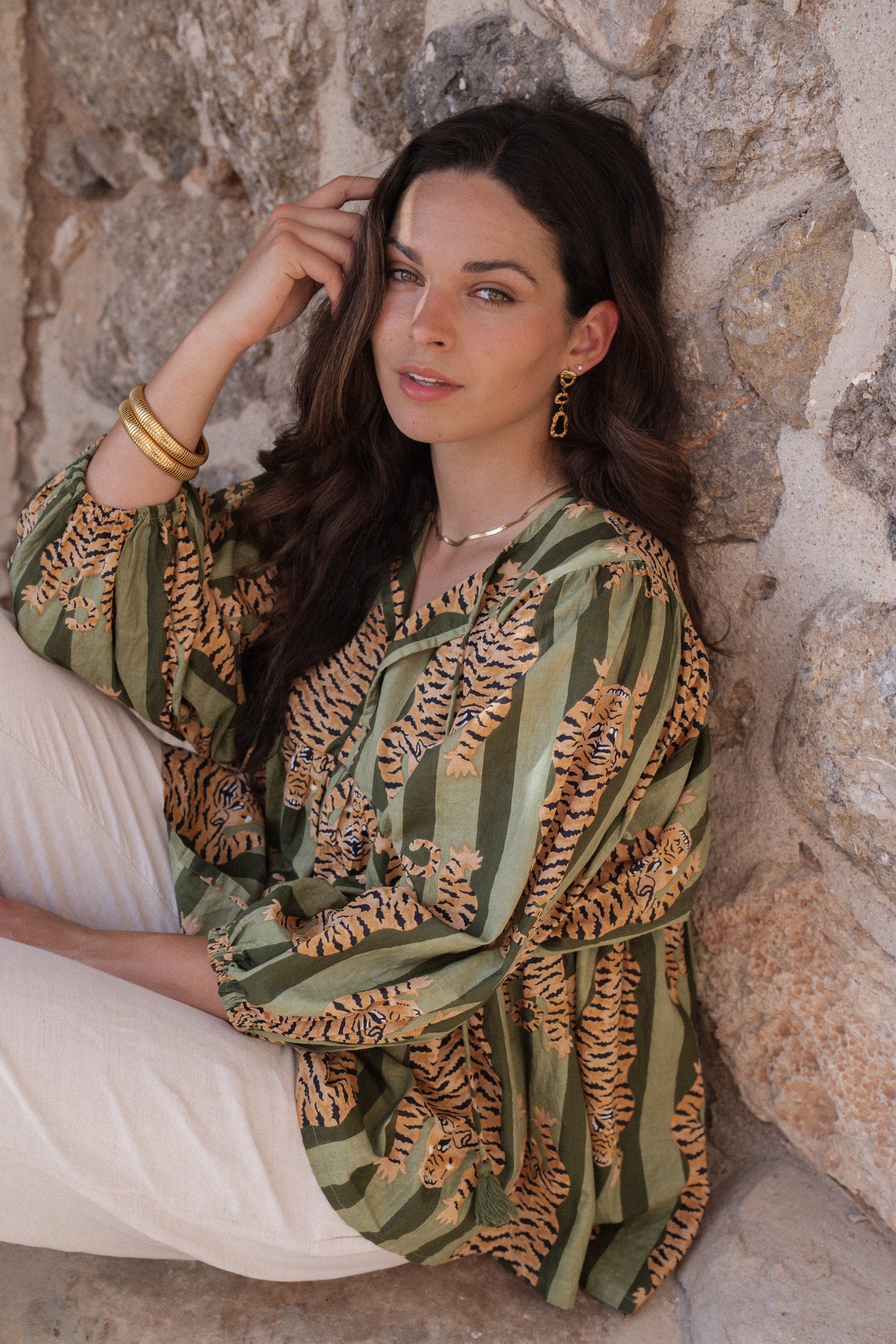 Meera Blouse - Tigress Vine