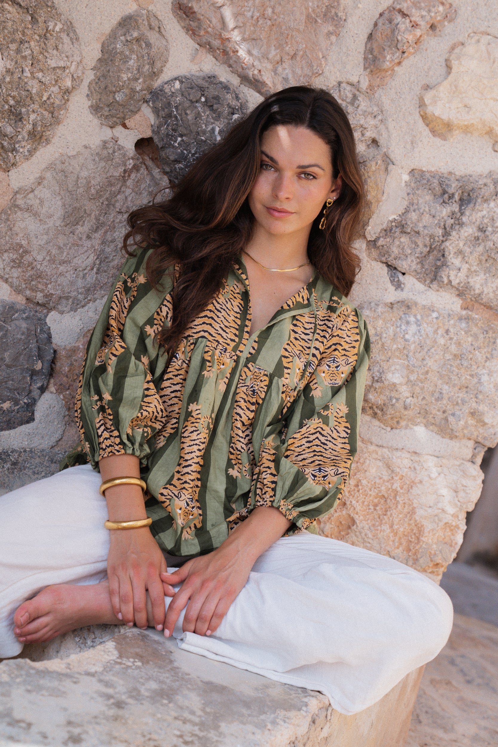 Meera Blouse - Tigress Vine