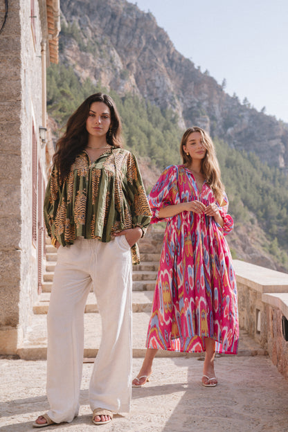 Meera Blouse - Tigress Vine