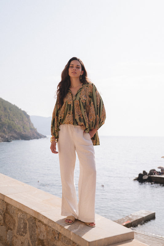 Meera Blouse - Tigress Vine