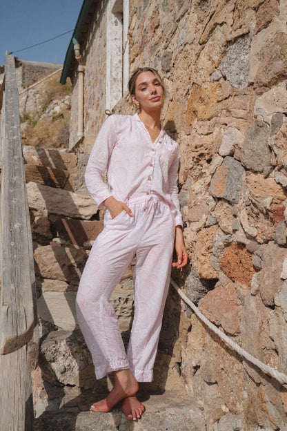 Araya Pajama Set - Lilac Mist