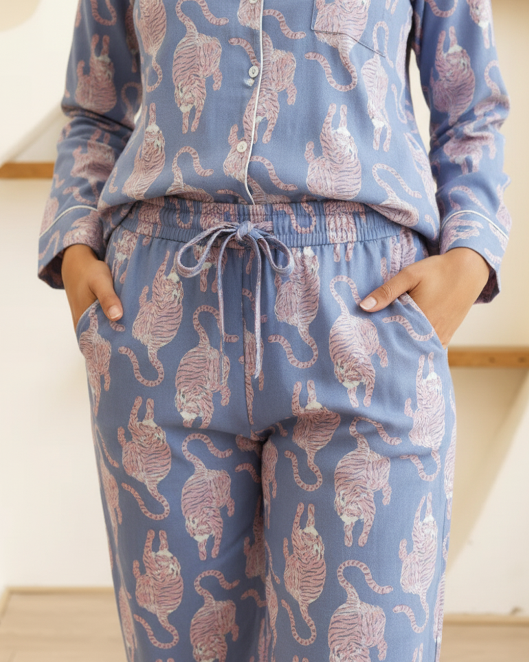 Amrita Pajamas Set Savannah Blush