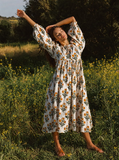 Leela Midi Dress Honey Meadow VIP