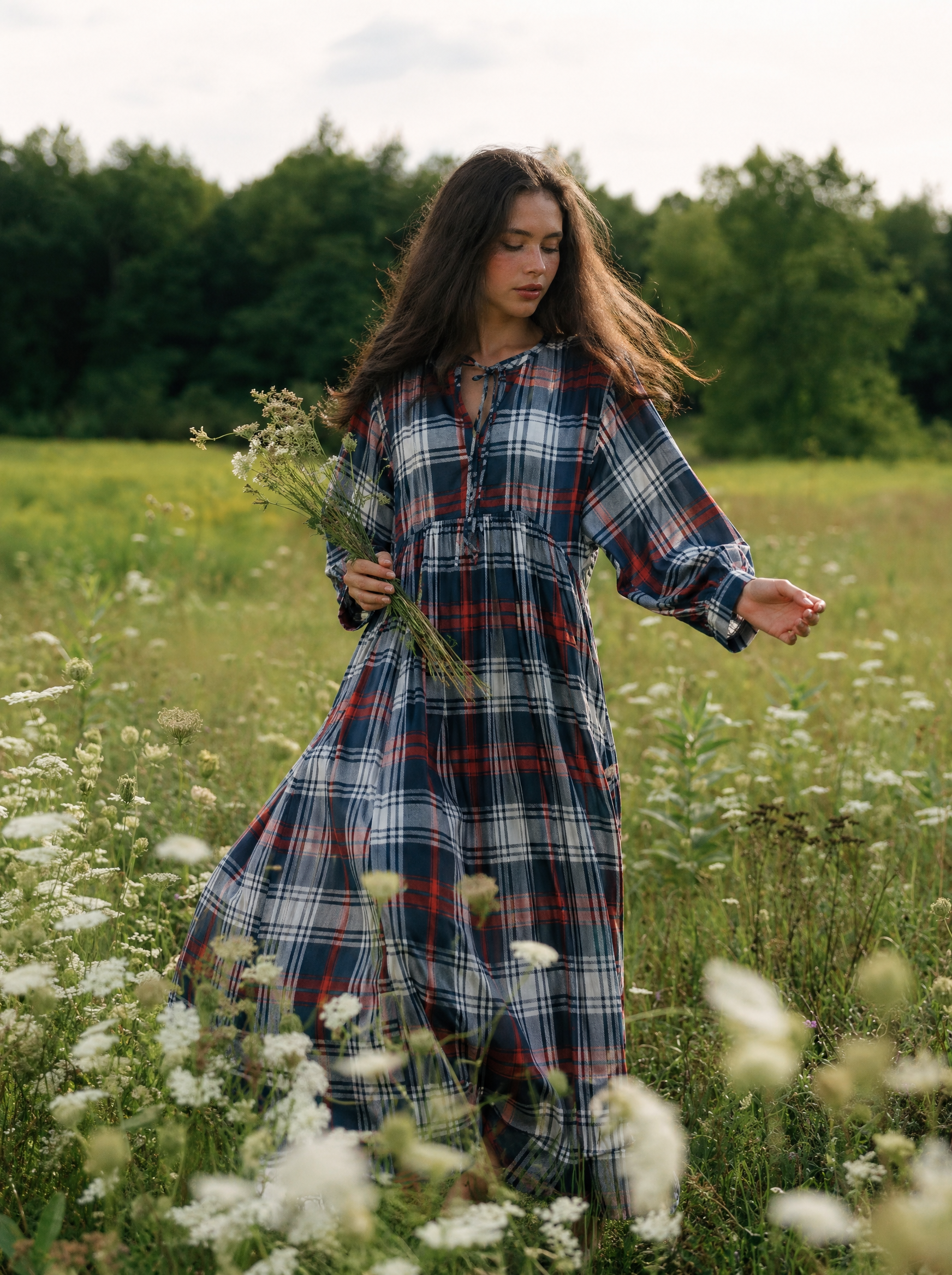 Tara Midi Dress Highland