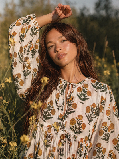 Leela Midi Dress Honey Meadow