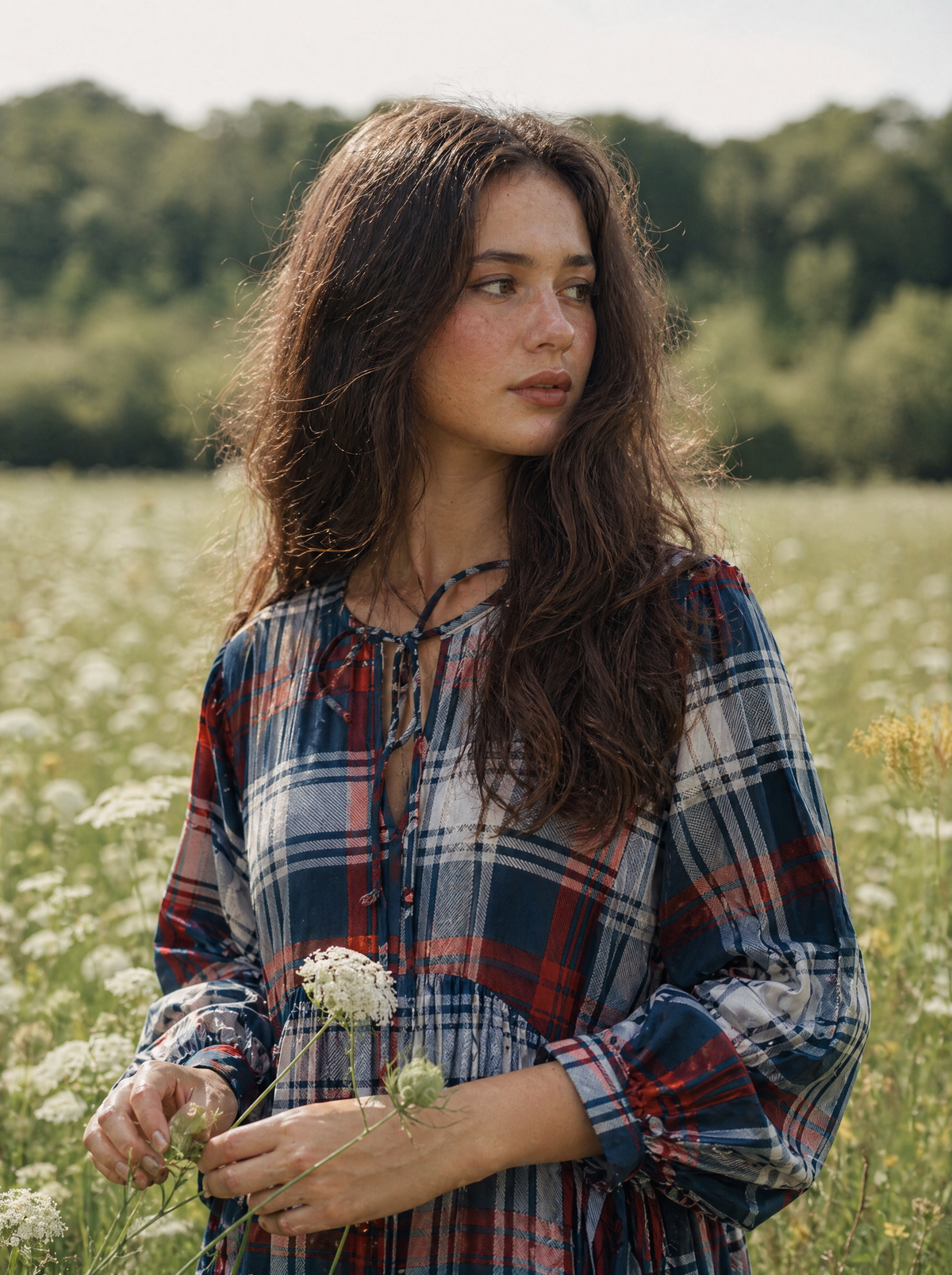 Tara Midi Dress Highland