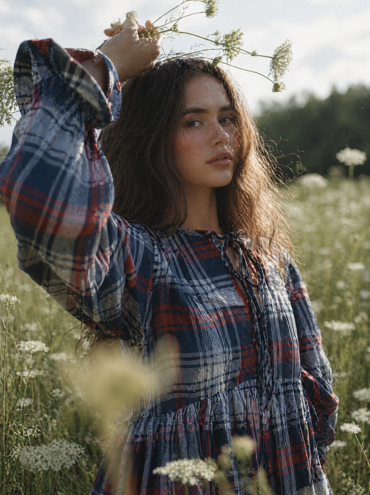 Tara Midi Dress Highland