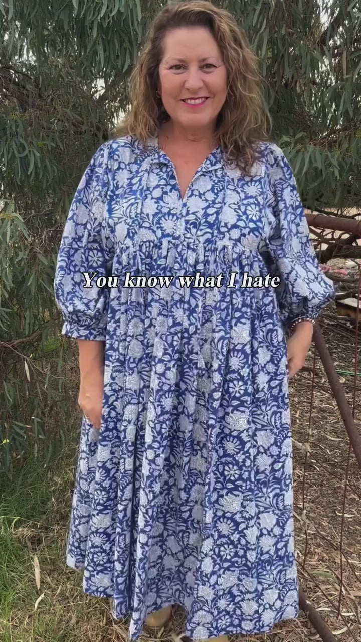 knee length dresses for ladies Primrose Bloom Green Floral Midi Dress main image 0