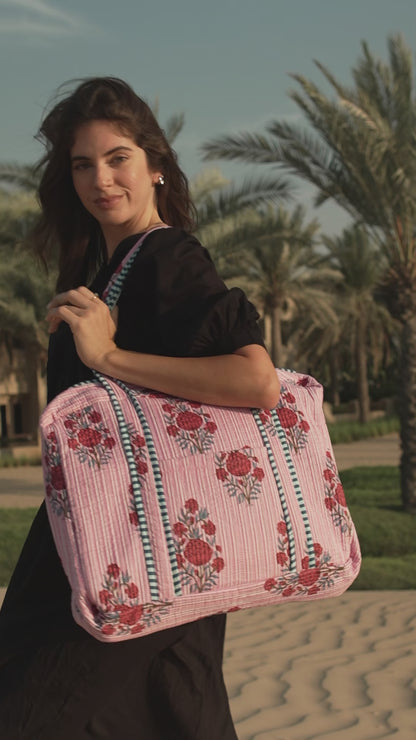 Kamini Tote - Rose Petal
