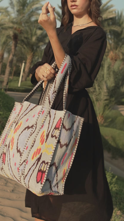 Araya Tote - Sunset Bloom